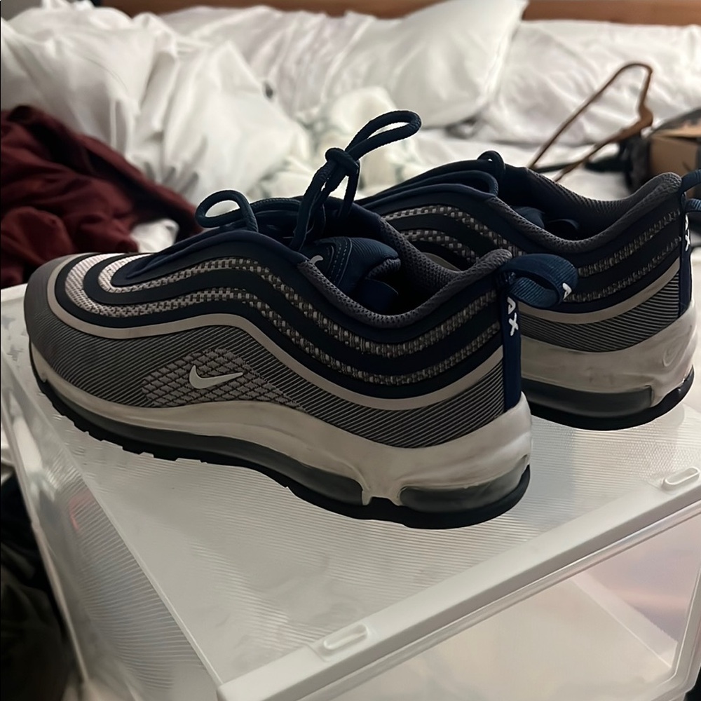 Nike Air Max 97 - Carbon Navy and Rose 5.5 in kids women’s 7 - Picture 3 of 16